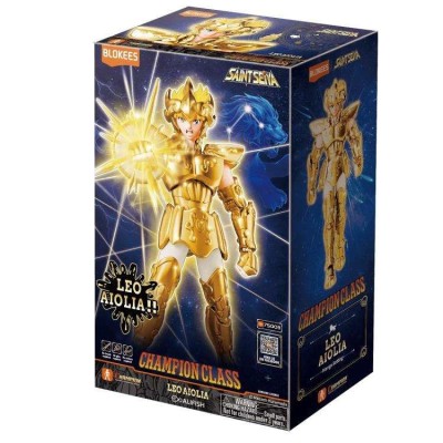 SAINT SEIYA LEO AIOLIA CHAMPION CLASS MODEL KIT ACTION FIGURE BLOKEES