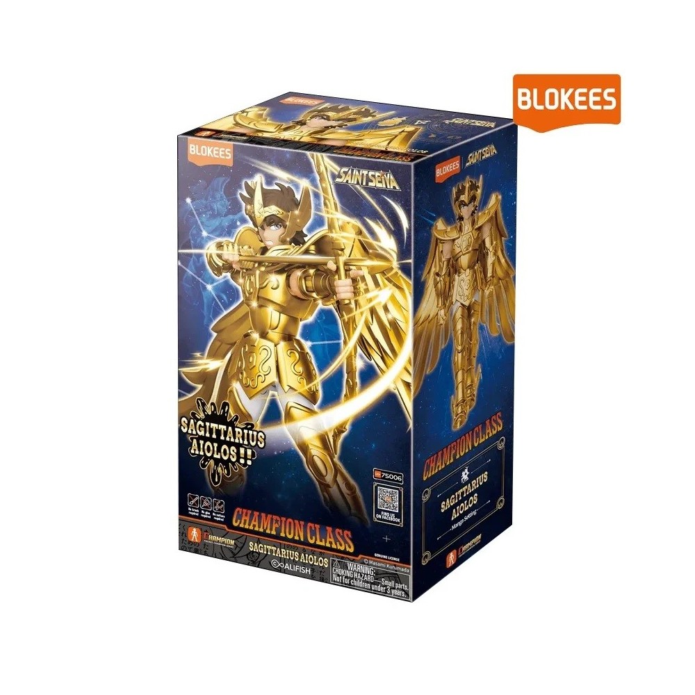 SAINT SEIYA SAGITTARIUS AIOLOS CHAMPION CLASS MODEL KIT ACTION FIGURE BLOKEES