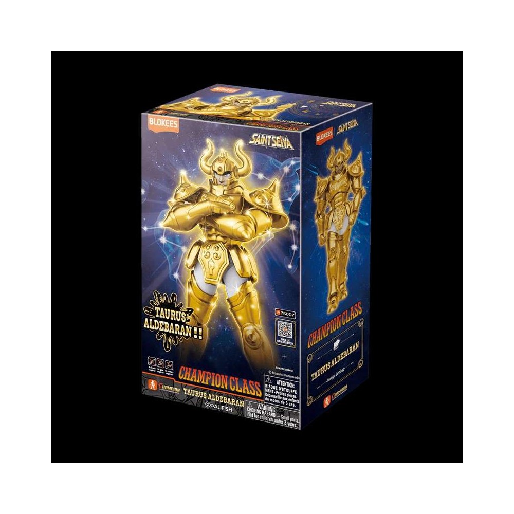 SAINT SEIYA TAURUS ALDEBARAN CHAMPION CLASS MODEL KIT ACTION FIGURE BLOKEES