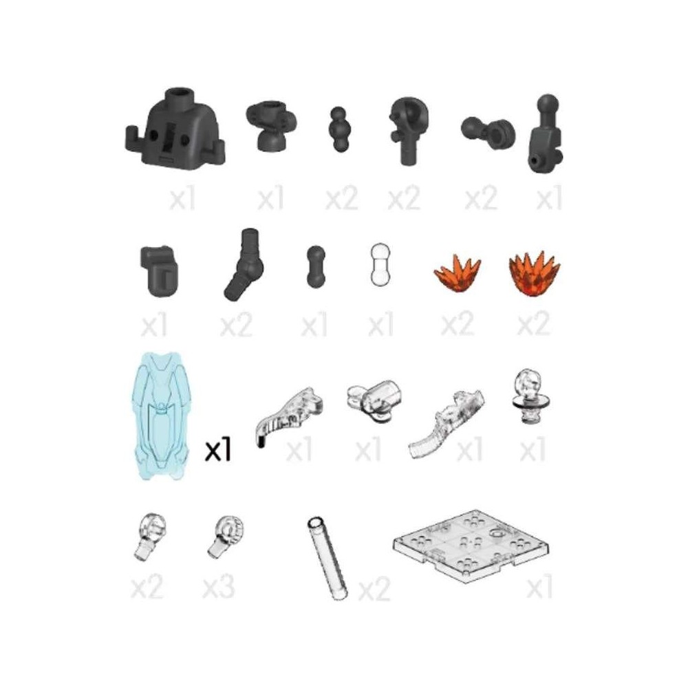 MARVEL INFINITY SAGA IRON MAN MARK LXXXV CHAMPION CLASS MODEL KIT ACTION FIGURE BLOKEES