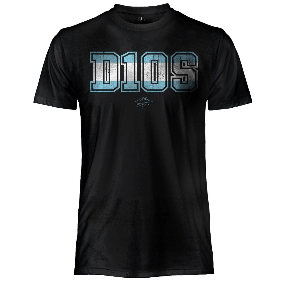 TSHIRT DIEGO ARMANDO MARADONA D10S