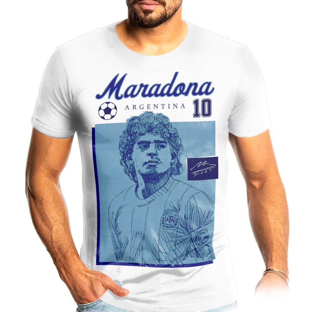 MAGLIA TSHIRT DIEGO ARMANDO MARADONA ARGENTINA
