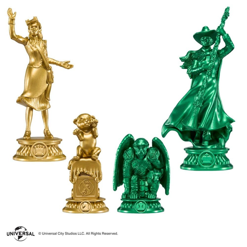 NOBLE COLLECTIONS WICKED FOR GOOD SHIZ VS EMERALD CITY CHESS SET