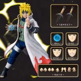BLOKEES NARUTO SHIPPUDEN MINATO NAMIKAZE CHAMPION CLASS SERIES PVC MODEL KIT ACTION FIGURE