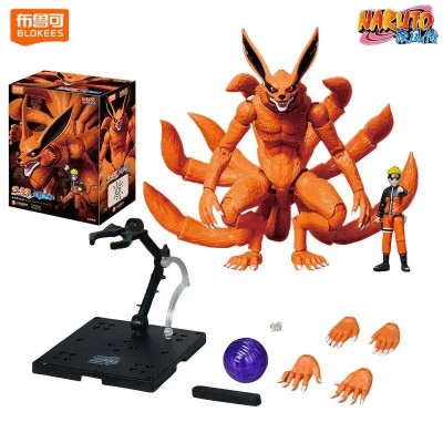 BLOKEES NARUTO SHIPPUDEN KURAMA NINE TAILS ACTION EDITION SERIES PVC MODEL KIT ACTION FIGURE