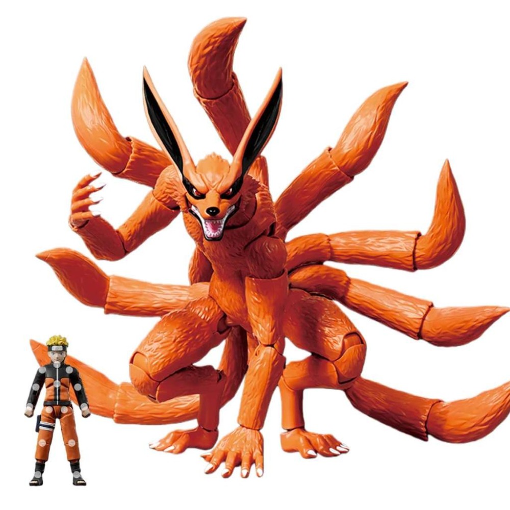 NARUTO SHIPPUDEN KURAMA NINE TAILS ACTION EDITION MODEL KIT ACTION FIGURE BLOKEES
