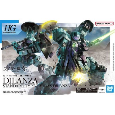 BANDAI HIGH GRADE HG CHARACTER DILANZA STANDARD TYPE 1/144 MODEL KIT ACTION FIGURE