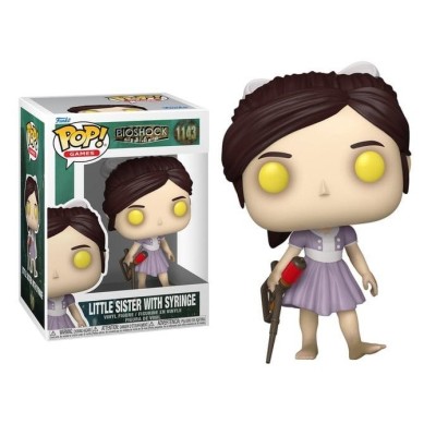 FUNKO FUNKO POP! GAMES BIOSHOCK LITTLE SISTER WITH SYRINGE 1143 BOBBLE HEAD FIGURE