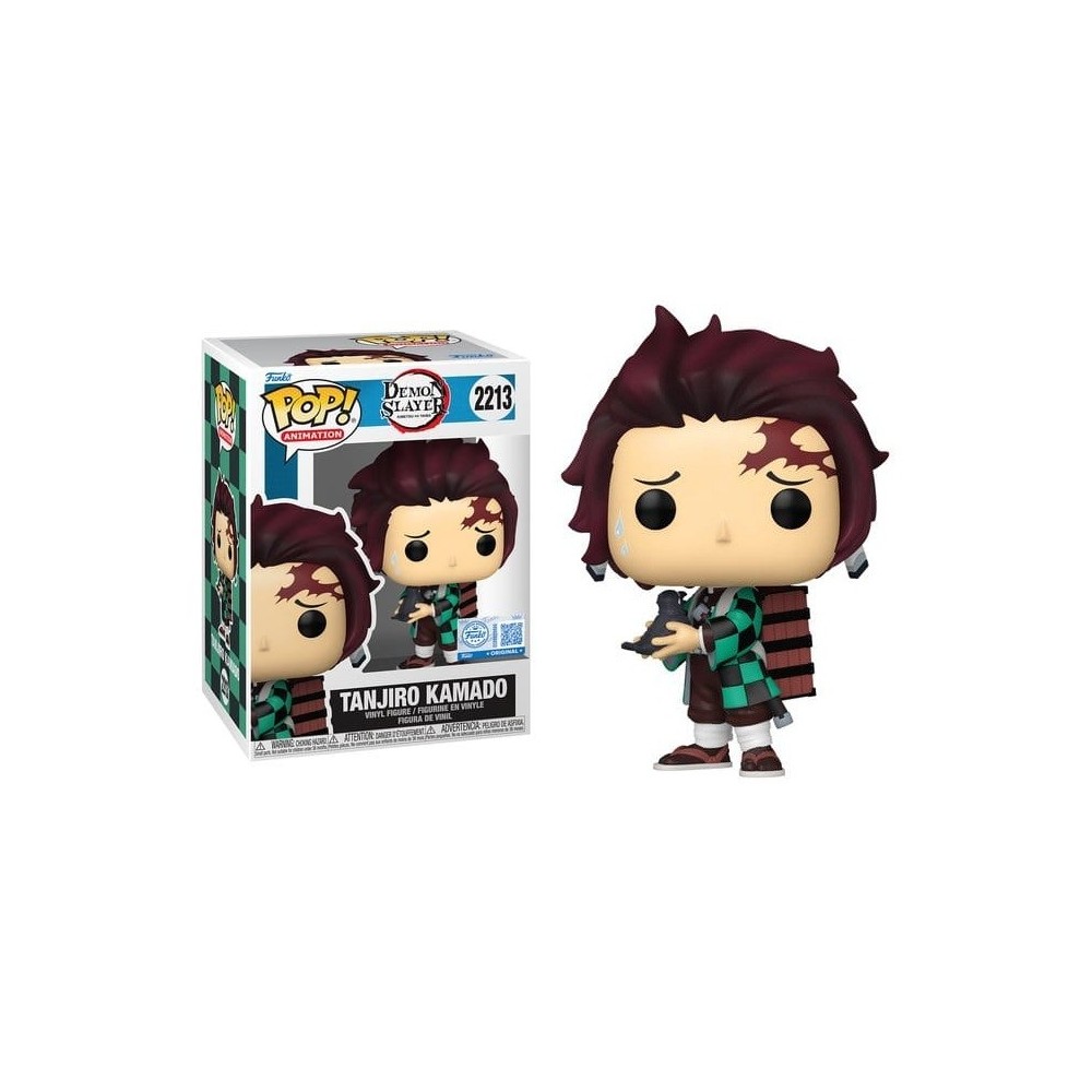 FUNKO POP! DEMON SLAYER TANJIRO KAMADO BOBBLE HEAD FIGURE FUNKO