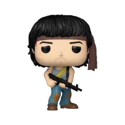 FUNKO FUNKO POP! MOVIES JOHN RAMBO 2003 BOBBLE HEAD FIGURE