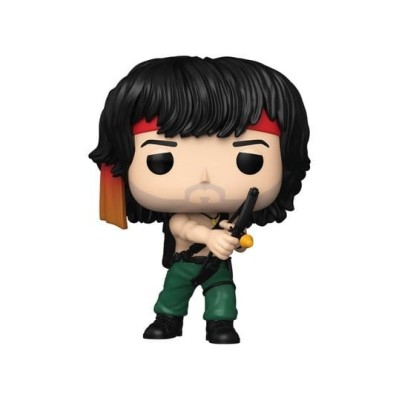 FUNKO POP! JOHN RAMBO WITH BOW BOBBLE HEAD FIGURE FUNKO