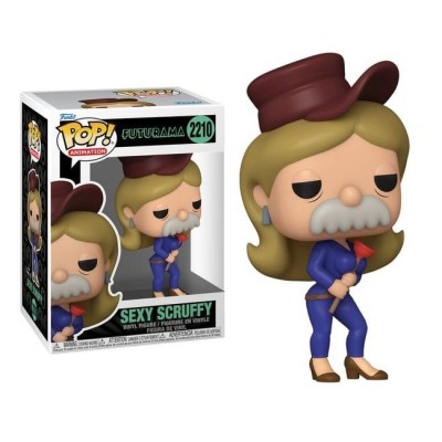 FUNKO POP! FUTURAMA SEXY SCRUFFY BOBBLE HEAD FIGURE FUNKO