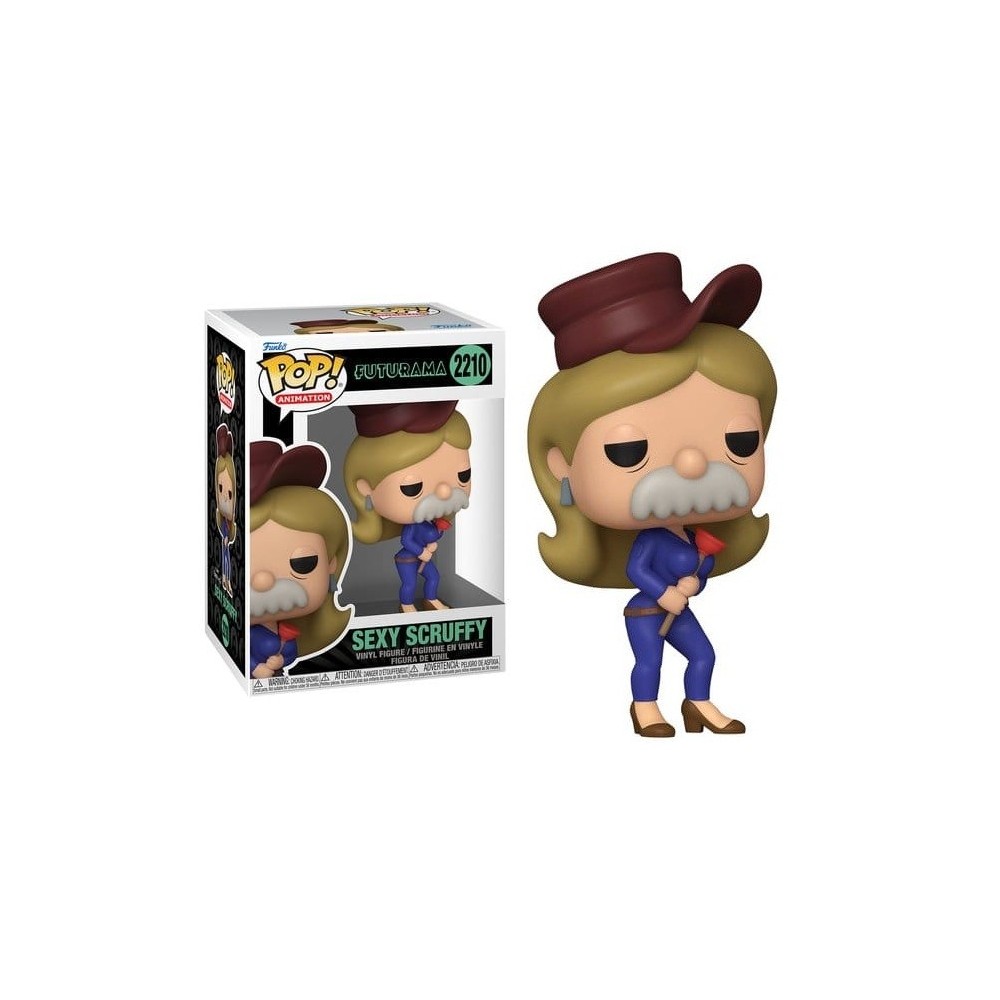 FUNKO FUNKO POP! ANIMATION FUTURAMA SEXY SCRUFFY 2210 BOBBLE HEAD FIGURE