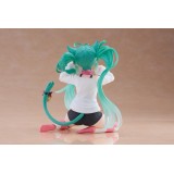 TAITO HATSUNE MIKU CAT EAR T-SHIRT VERSION DESKTOP CUTE FIGURE STATUE