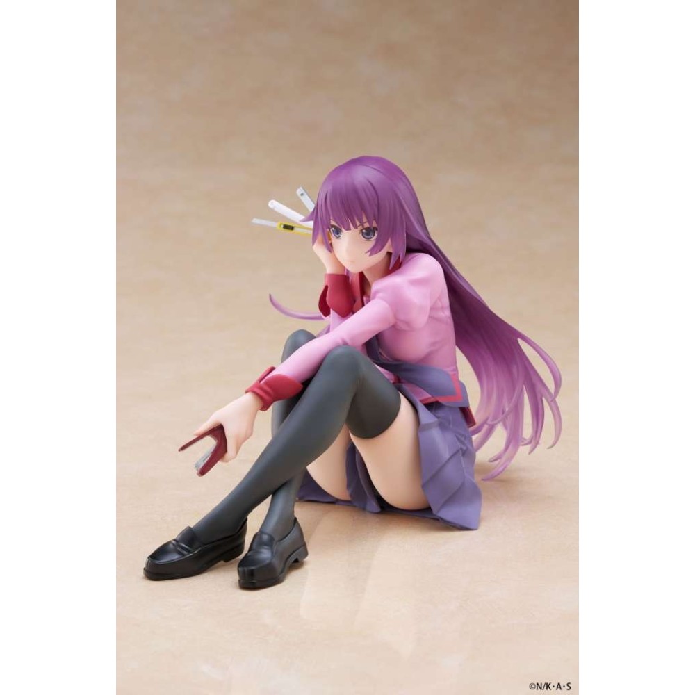 MONOGATARI SERIES DESKTOP CUTE HITAGI SENJOUGAHARA STATUA FIGURE TAITO