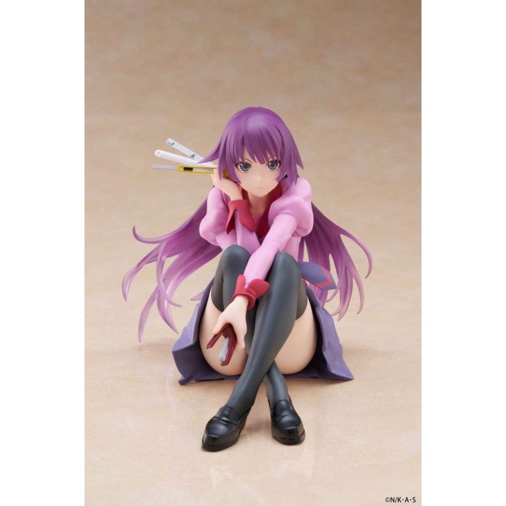 TAITO MONOGATARI SERIES HITAGI SENJOUGAHARA DESKTOP CUTE STATUE PVC FIGURE