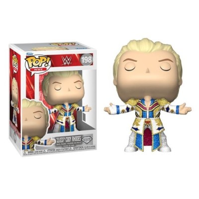 FUNKO POP! WWE CODY RHODES BOBBLE HEAD FIGURE FUNKO
