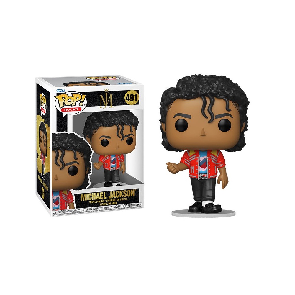 FUNKO POP! MICHAEL JACKSON BEAT IT BOBBLE HEAD FIGURE FUNKO