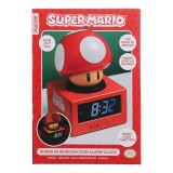 SUPER MARIO MUSHROOM ICON ALARM CLOCK SVEGLIA LAMPADA PALADONE PRODUCTS