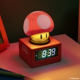 PALADONE PRODUCTS SUPER MARIO MUSHROOM ICON ALARM CLOCK MOOD LIGHT