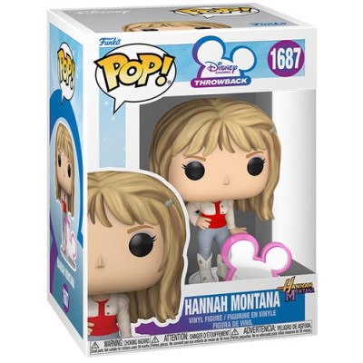 FUNKO POP! DISNEY CHANNEL THROWBACK HANNAH MONTANA BOBBLE HEAD FIGURE FUNKO