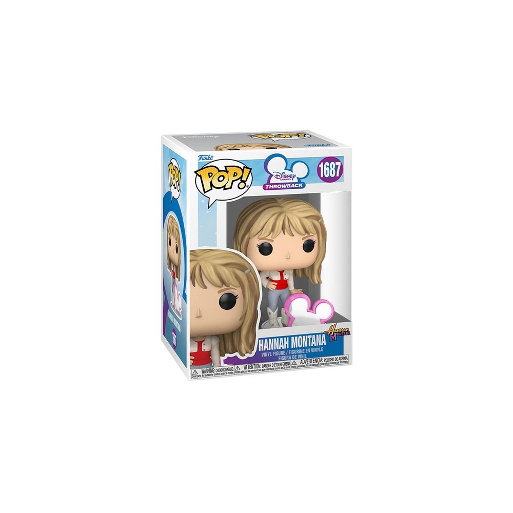 FUNKO POP! DISNEY CHANNEL THROWBACK HANNAH MONTANA BOBBLE HEAD FIGURE FUNKO