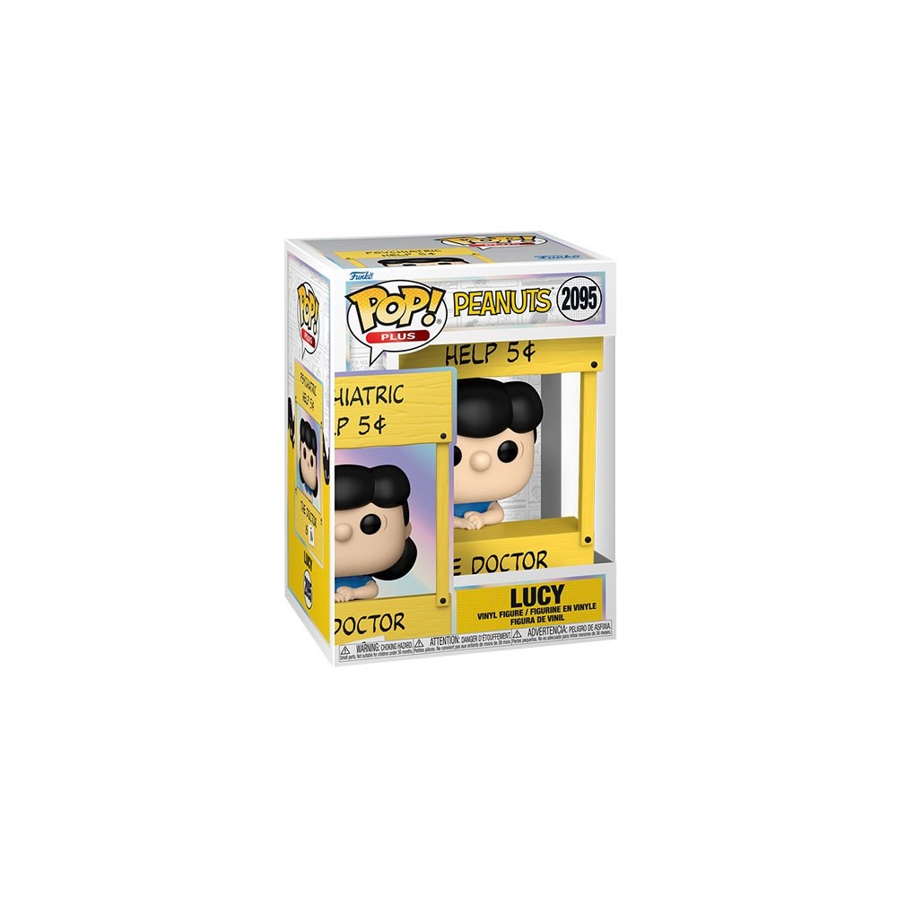 FUNKO FUNKO POP! PEANUTS LUCY (PSYCHIATRIC BOOTH) BOBBLE HEAD KNOCKER FIGURE