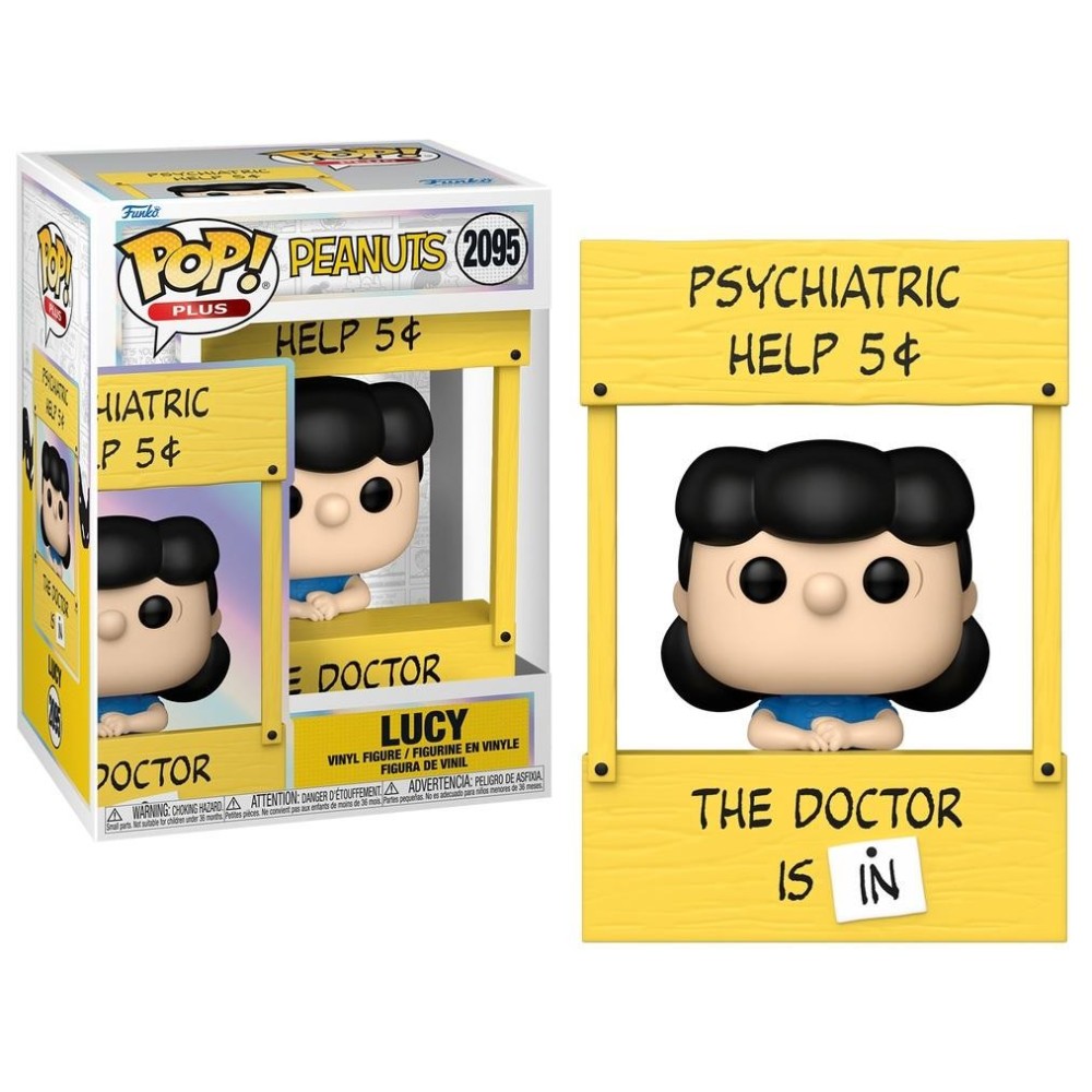FUNKO FUNKO POP! PEANUTS LUCY (PSYCHIATRIC BOOTH) BOBBLE HEAD KNOCKER FIGURE