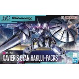 HG HIGH GRADE GQUUUUUUX XAVIER'S GYAN HAKUJI-PACKS 1/144 MODEL KIT ACTION FIGURE BANDAI