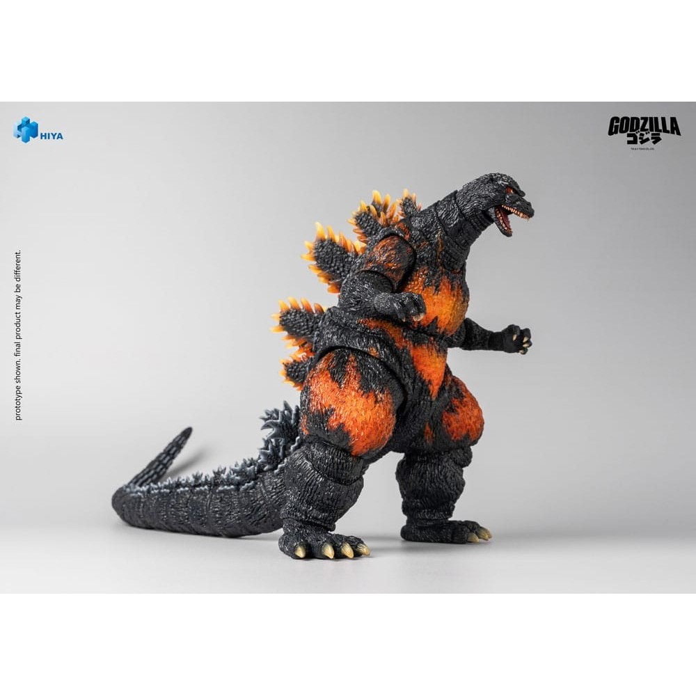 GODZILLA VS DESTOROYAH 1995 BURNING GODZILLA EXQUISITE BASIC ACTION FIGURE HIYA TOYS