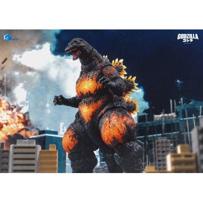 GODZILLA VS DESTOROYAH 1995 BURNING GODZILLA EXQUISITE BASIC ACTION FIGURE HIYA TOYS