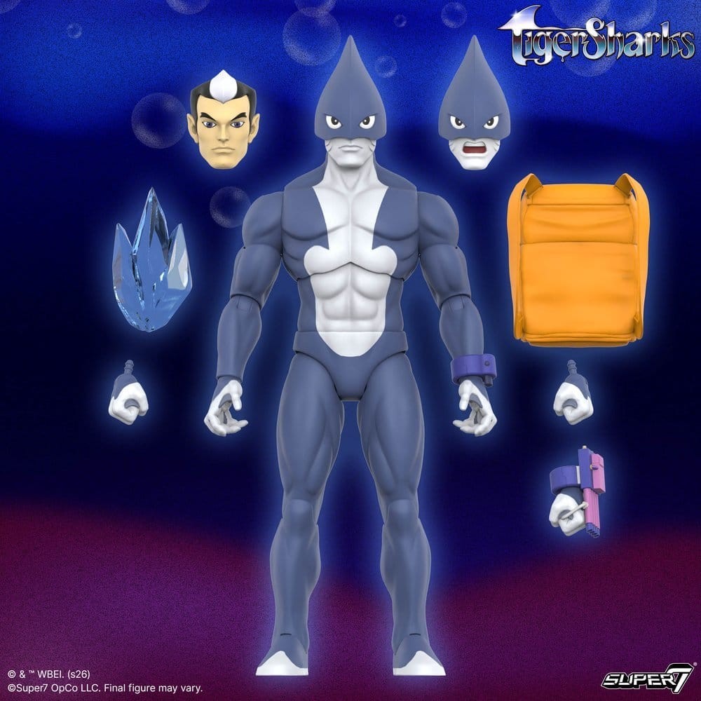 TIGERSHARKS ULTIMATES MAKO ACTION FIGURE SUPER7