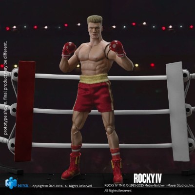 ROCKY EXQUISITE SUPER SERIES IVAN DRAGO 1/12 ACTION FIGURE HIYA TOYS