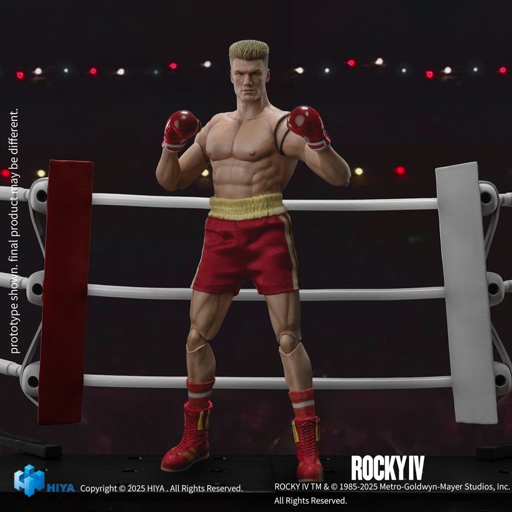 ROCKY EXQUISITE SUPER SERIES IVAN DRAGO 1/12 ACTION FIGURE HIYA TOYS