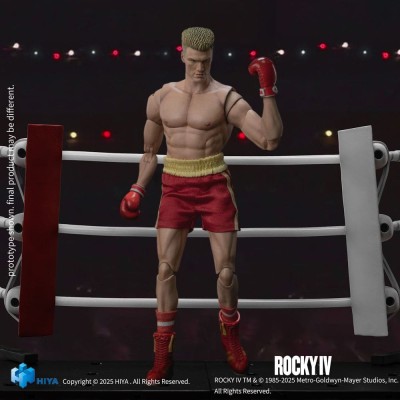 ROCKY EXQUISITE SUPER SERIES IVAN DRAGO 1/12 ACTION FIGURE HIYA TOYS