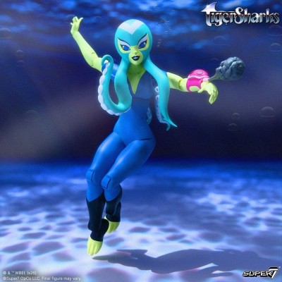 SUPER7 TIGERSHARKS ULTIMATES OCTAVIA HYBRID ACTION FIGURE