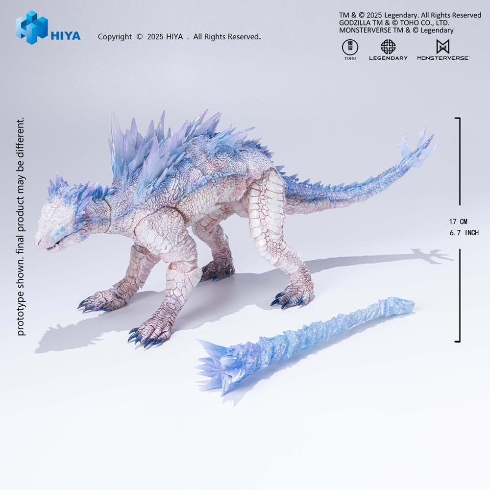 GODZILLA X KONG THE NEW EMPIRE FROST BITE BLAST SHIMO EXQUISITE BASIC ACTION FIGURE HIYA TOYS