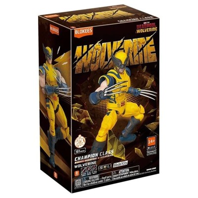 MARVEL INFINITY SAGA WOLVERINE CHAMPION CLASS MODEL KIT ACTION FIGURE BLOKEES