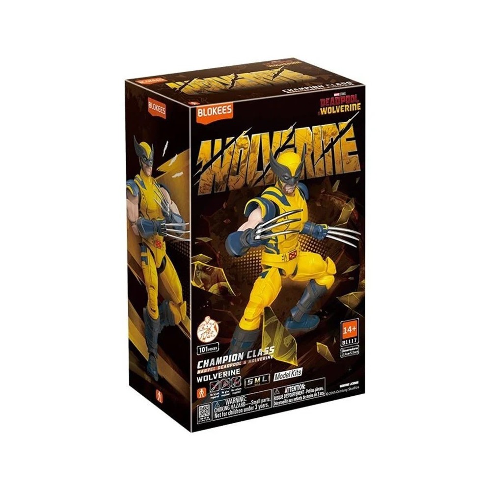 MARVEL INFINITY SAGA WOLVERINE CHAMPION CLASS MODEL KIT ACTION FIGURE BLOKEES