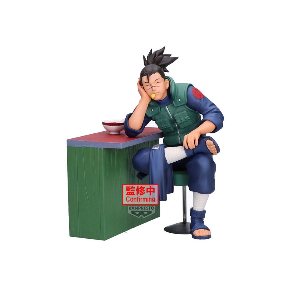 BANPRESTO NARUTO SHIPPUDEN NARUTO 72 SERIES 16 IRUKA UMINO VIBRATION STARS STATUE FIGURE