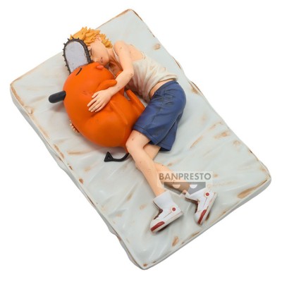 BANPRESTO CHAINSAW MAN BREAK TIME COLLECTION DENJI AND POCHITA STATUE FIGURE