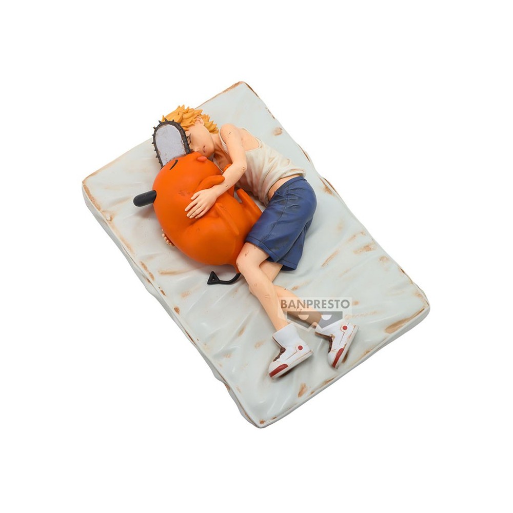 BANPRESTO CHAINSAW MAN BREAK TIME COLLECTION DENJI AND POCHITA STATUE FIGURE