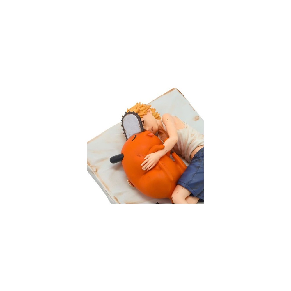 BANPRESTO CHAINSAW MAN BREAK TIME COLLECTION DENJI AND POCHITA STATUE FIGURE