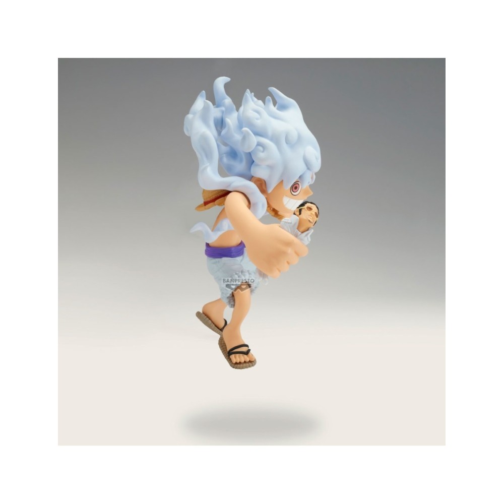 ONE PIECE MEGA WCF LUFFY E BORSALINO STATUA FIGURE BANPRESTO