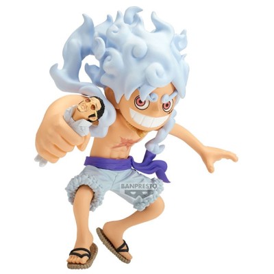 ONE PIECE MEGA WCF LUFFY E BORSALINO STATUA FIGURE BANPRESTO
