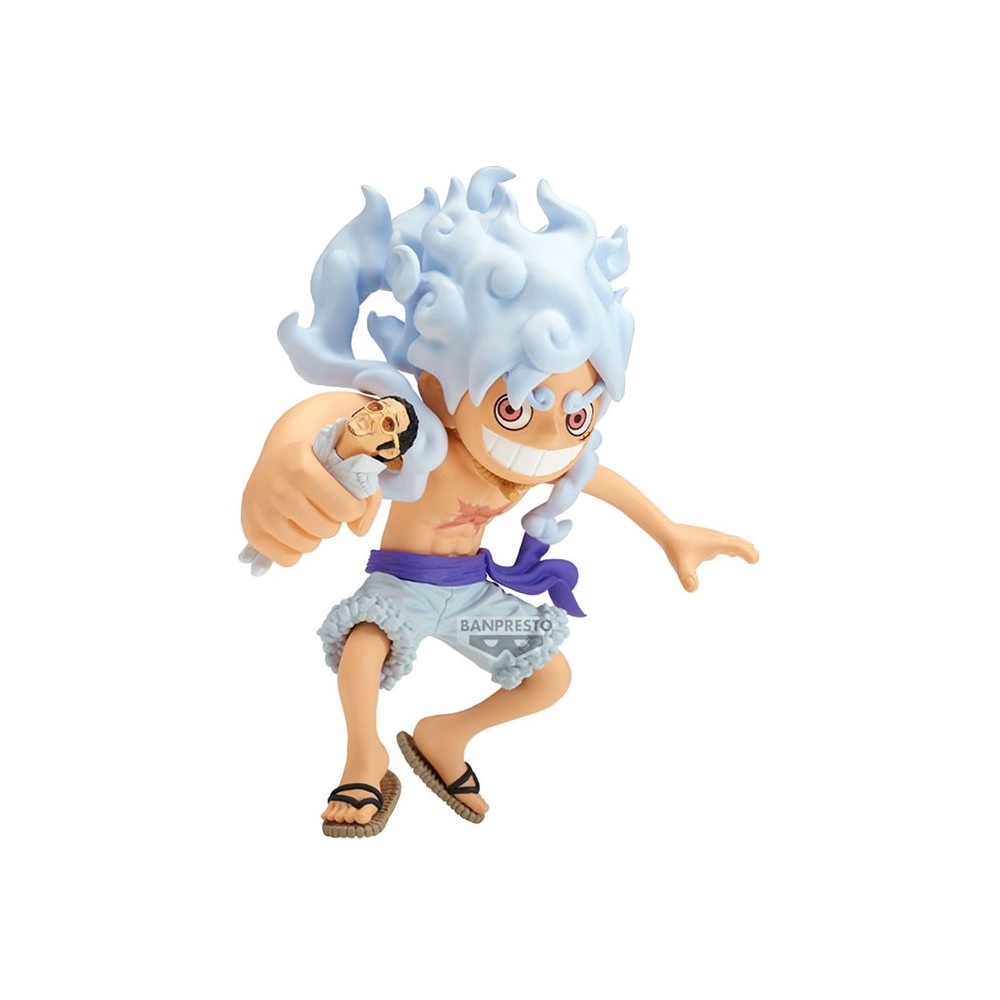 ONE PIECE MEGA WCF LUFFY E BORSALINO STATUA FIGURE BANPRESTO