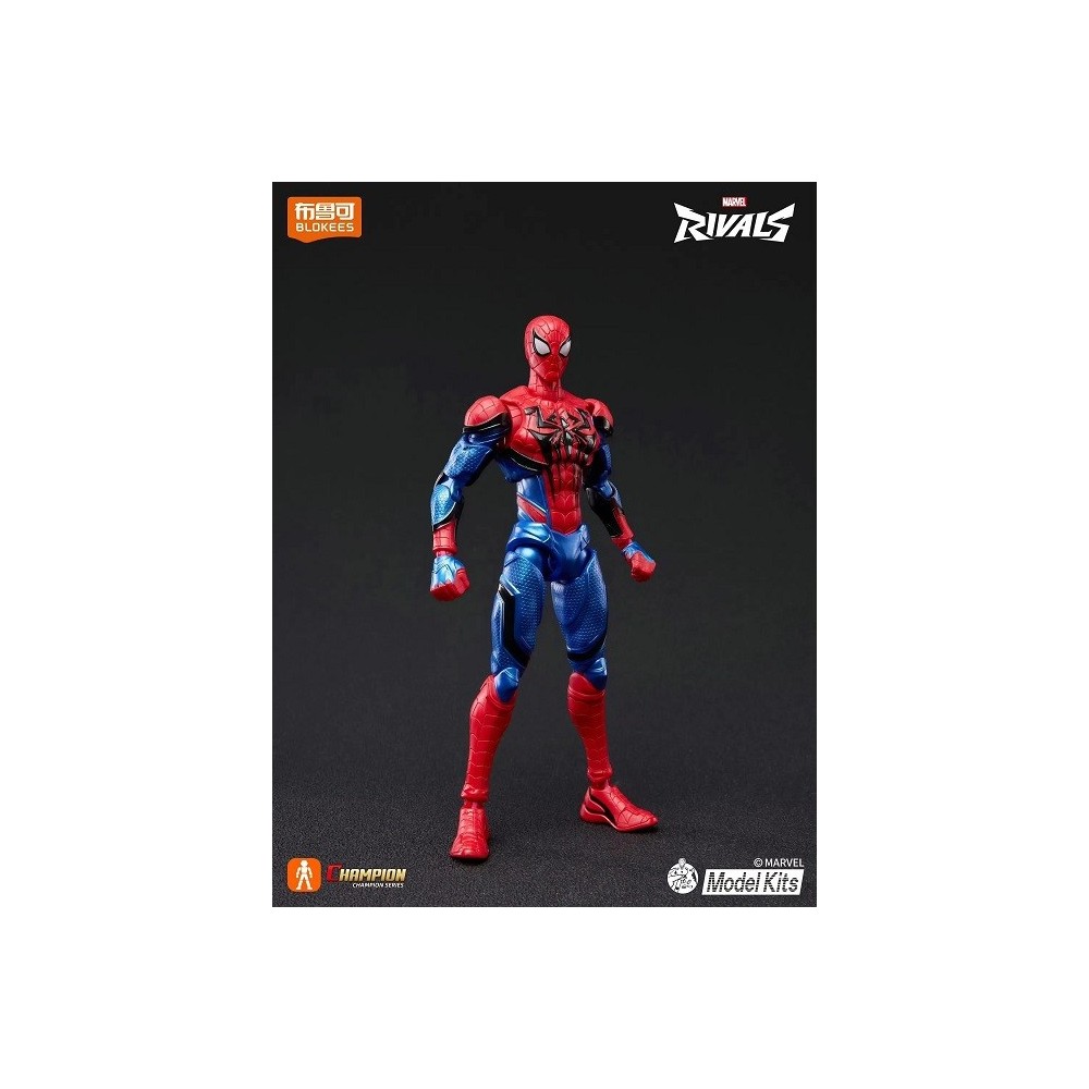 BLOKEES MARVEL RIVALS SPIDER-MAN CHAMPION CLASS MODEL KIT ACTION FIGURE
