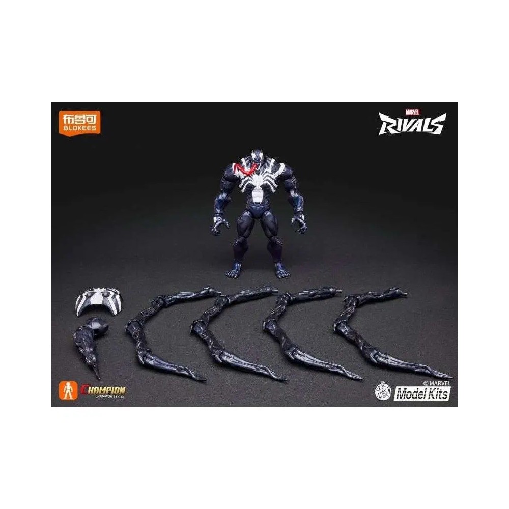 MARVEL RIVALS VENOM CHAMPION CLASS MODEL KIT ACTION FIGURE BLOKEES