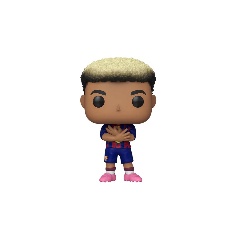 FUNKO POP! FOOTBALL BARCA LAMINE YAMAL BOBBLE HEAD KNOCKER FIGURE FUNKO