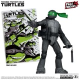 MC FARLANE TEENAGE MUTANT NINJA TURTLES PAGE PUNCHERS MICHELANGELO B,W&G VARIANT ACTION FIGURE